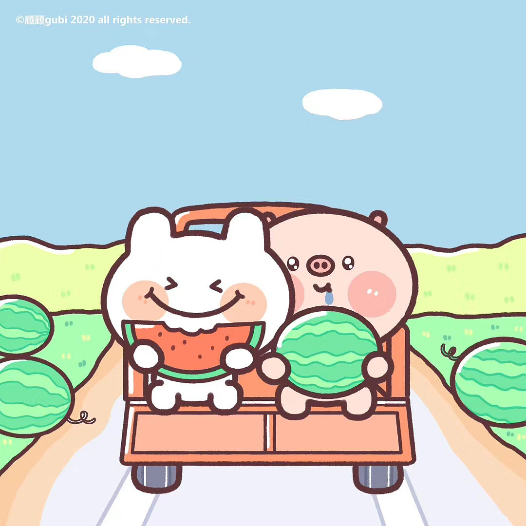 猪次郎与兔几酱情侣日常