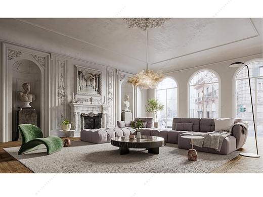 写实效果图（第一期）（个人主页-ZNTg5MTk3MzY=） - 家装设计 - 站酷设计师集合社原创素材 - 站酷ZCOOL