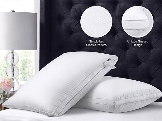 亚马逊提花枕头图片