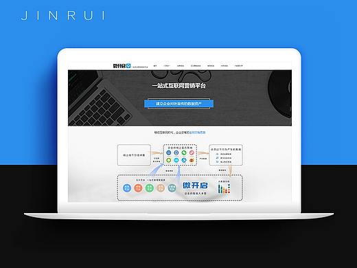 微开启专题页设计