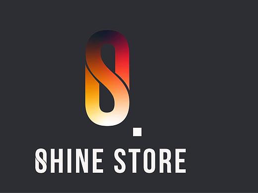 Shine Store - icon logo brand identity