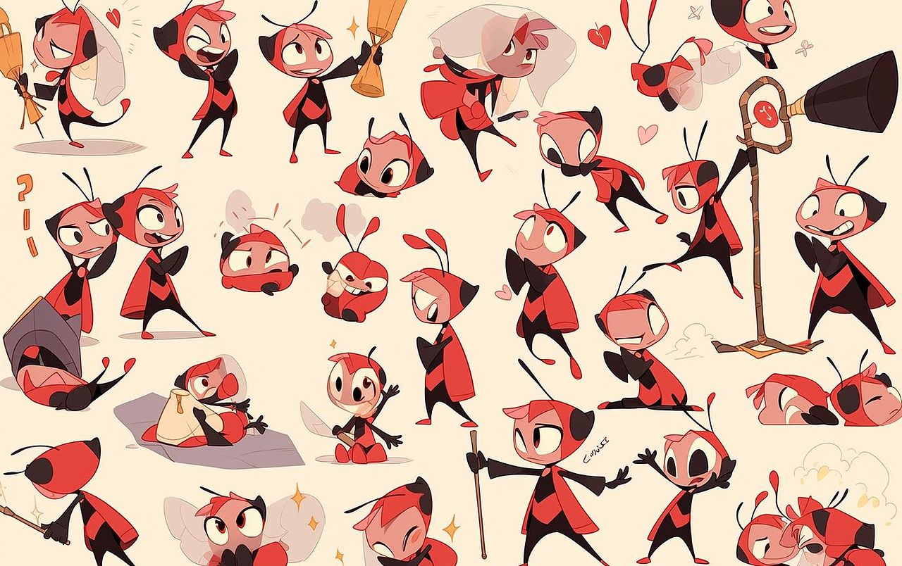 IP设计（图ZMzM5OTczNzA0） - 儿童插画 - 站酷设计师小韩学长原创素材 - 站酷ZCOOL