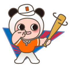 微信表情之打棒球的圆仔