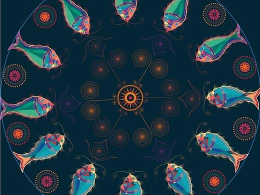 苗族元素装饰画（个人主页-ZNDcxODg1MDA=） - 创作习作 - 站酷设计师意外小哥原创素材 - 站酷ZCOOL