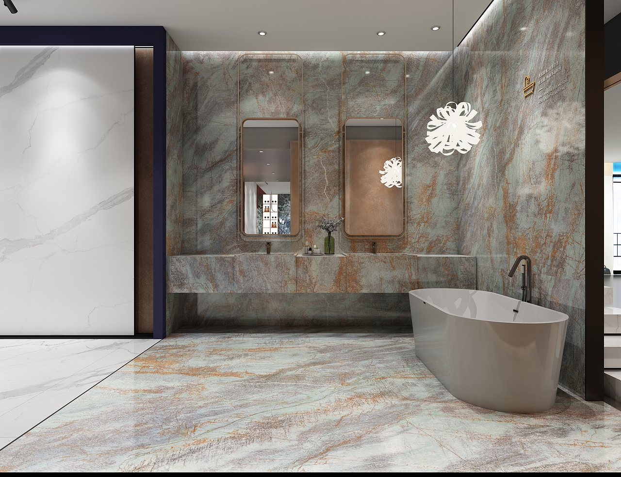 澳翔200岩板展厅（图ZMjg1NDgxODg4） - 商业空间设计 - 站酷设计师King_Lam原创素材 - 站酷ZCOOL