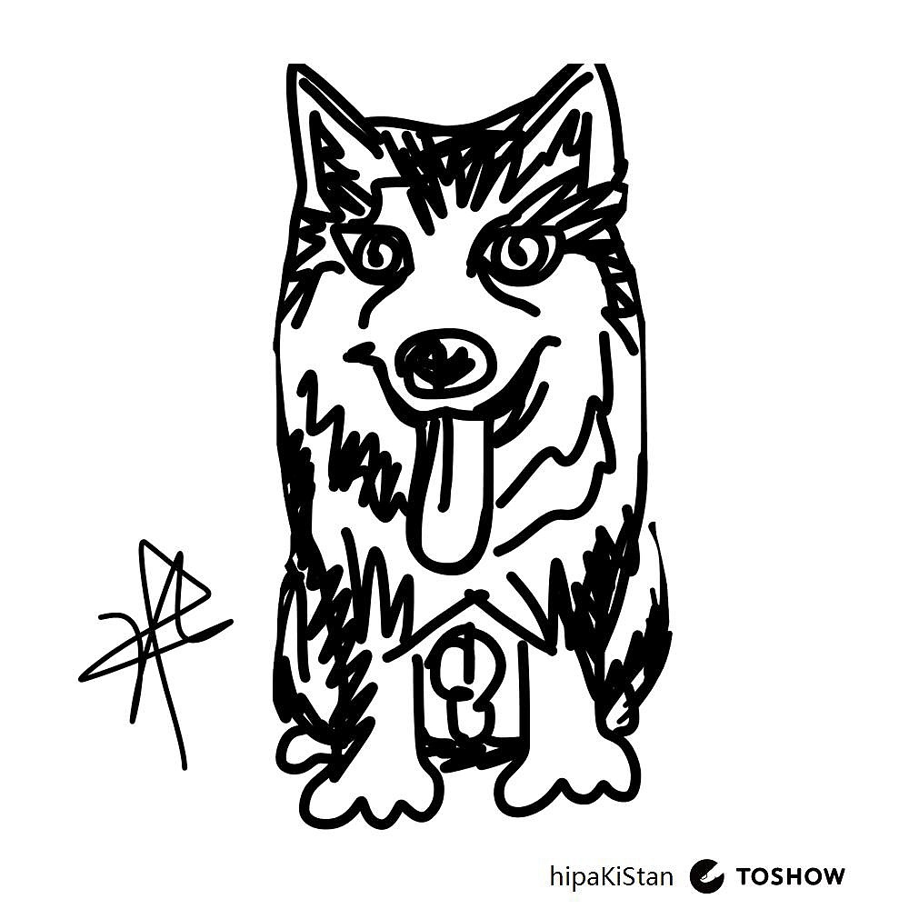 即兴涂鸦画像