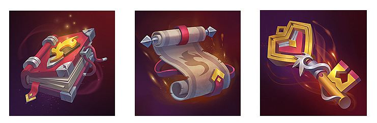 游戏UI图标练习（图ZMTU0Mzk1Mjg4） - 游戏UI - 站酷设计师时兔原创素材 - 站酷ZCOOL