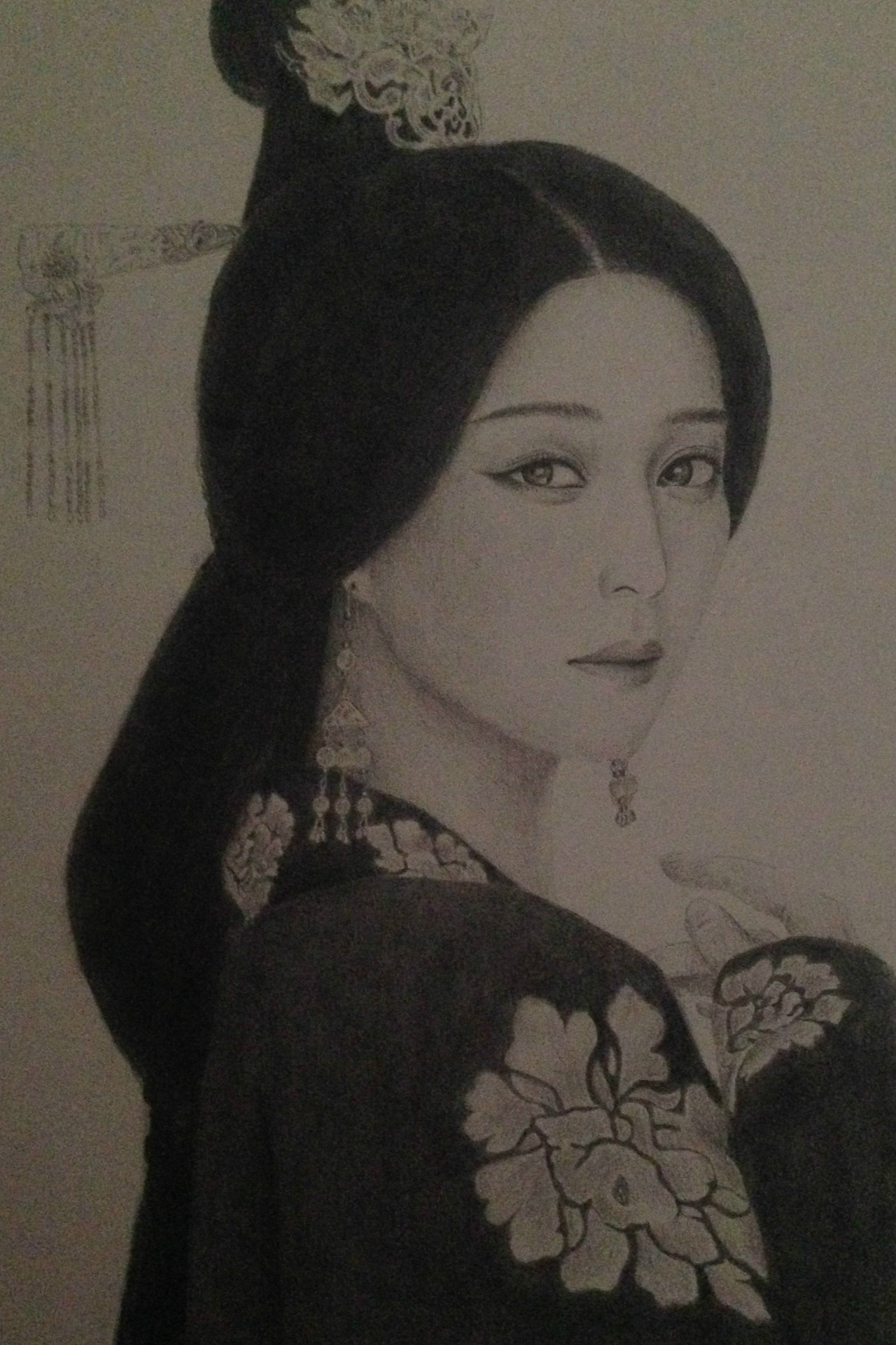 素描---王朝的女人:杨贵妃