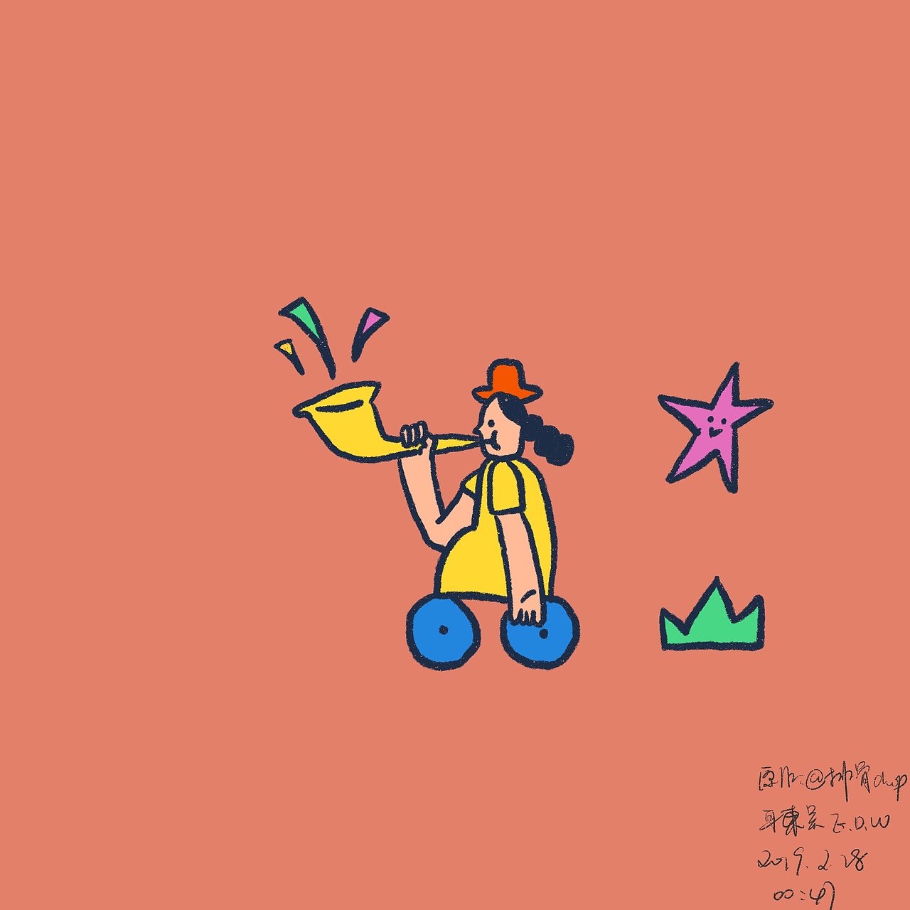 「365天计划」︳PLAN OF 365 DAYS-ILLUSTRA'. 061-080（图ZMTYyNjg1ODQ4） - 创作习作 - 站酷设计师耳東吴原创素材 - 站酷ZCOOL