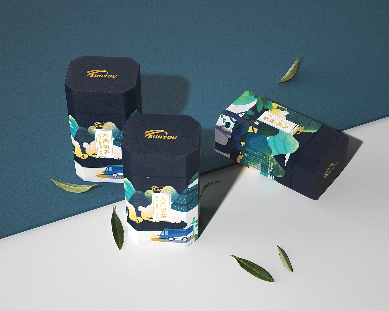 中秋茶礼盒包装（图ZMjEyMzUyNzUy） - 包装 - 站酷设计师MR黄先生原创素材 - 站酷ZCOOL
