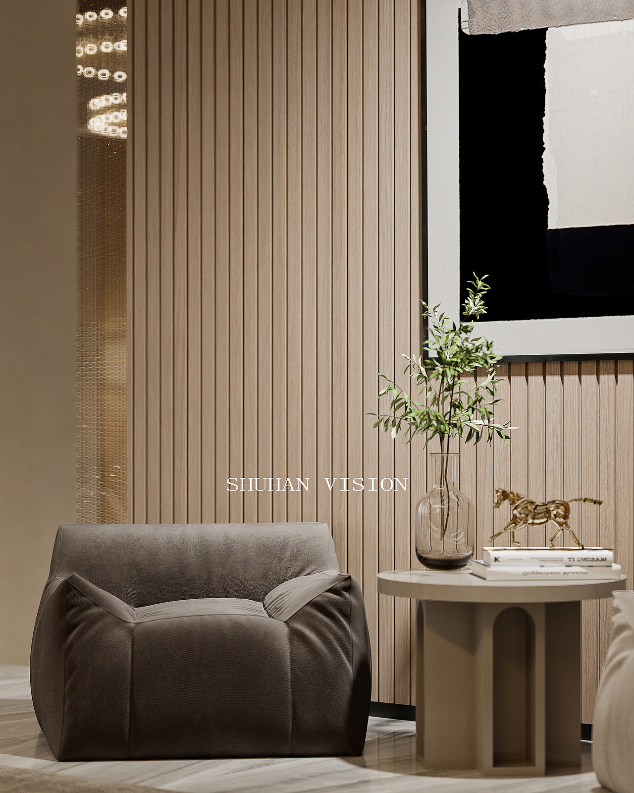 樾澜庭 | 现代风格别墅（图ZMjYwNDg2NDky） - 家装设计 - 站酷设计师一只兔子_原创素材 - 站酷ZCOOL