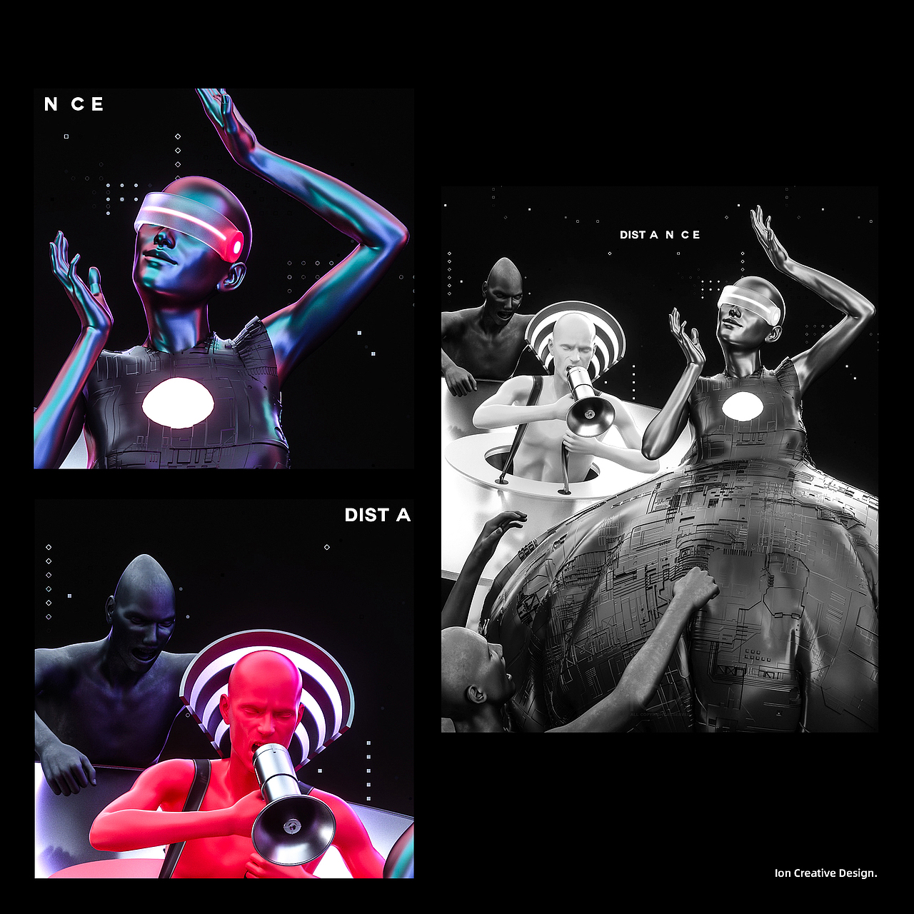 站酷萌新请指教 4月C4D Daily Works