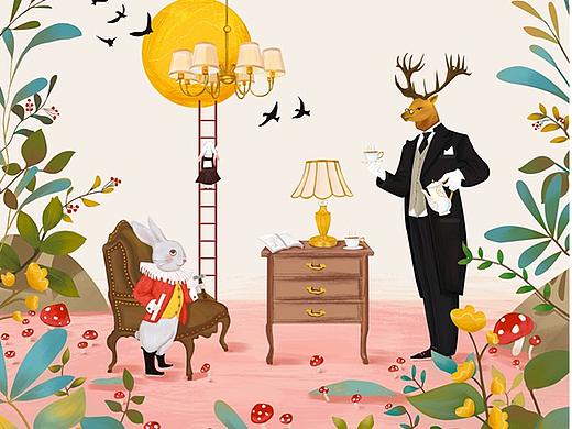 商业插画案列／教程