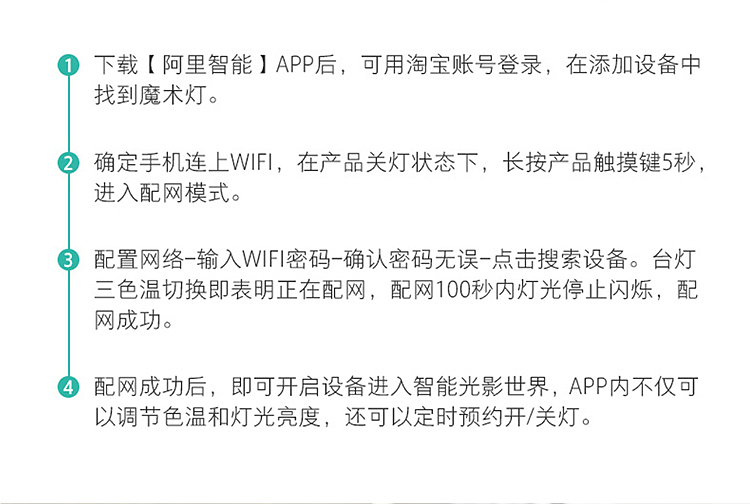 天猫精灵语音控制台灯 手势控制台灯 品牌：小猪会飞