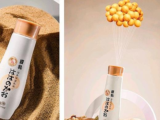 豆乳保湿水拍摄练习