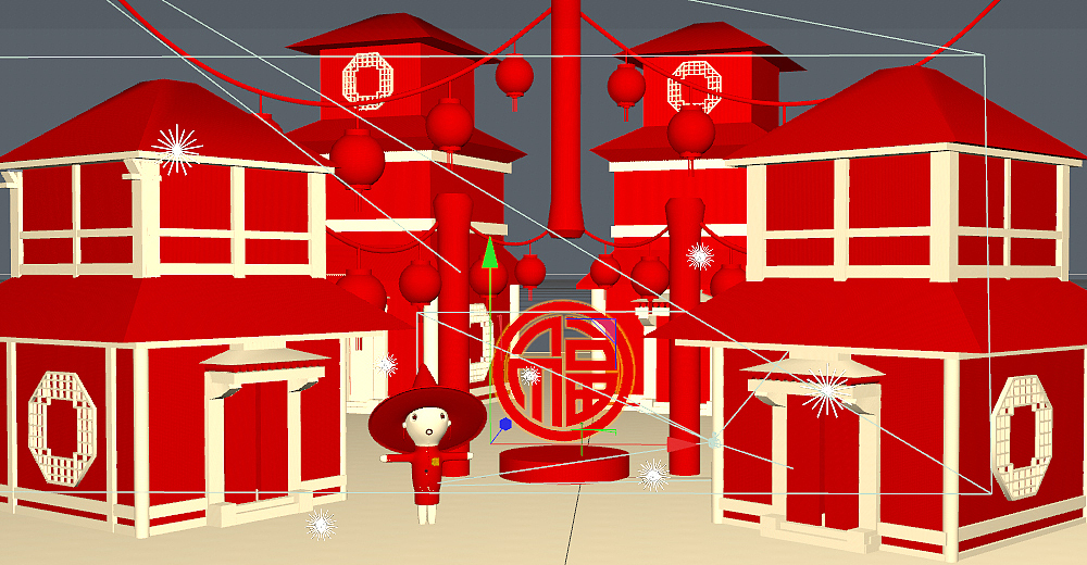 春节（图ZMTkyMzAxOTMy） - 场景 - 站酷设计师小小哲哲原创素材 - 站酷ZCOOL