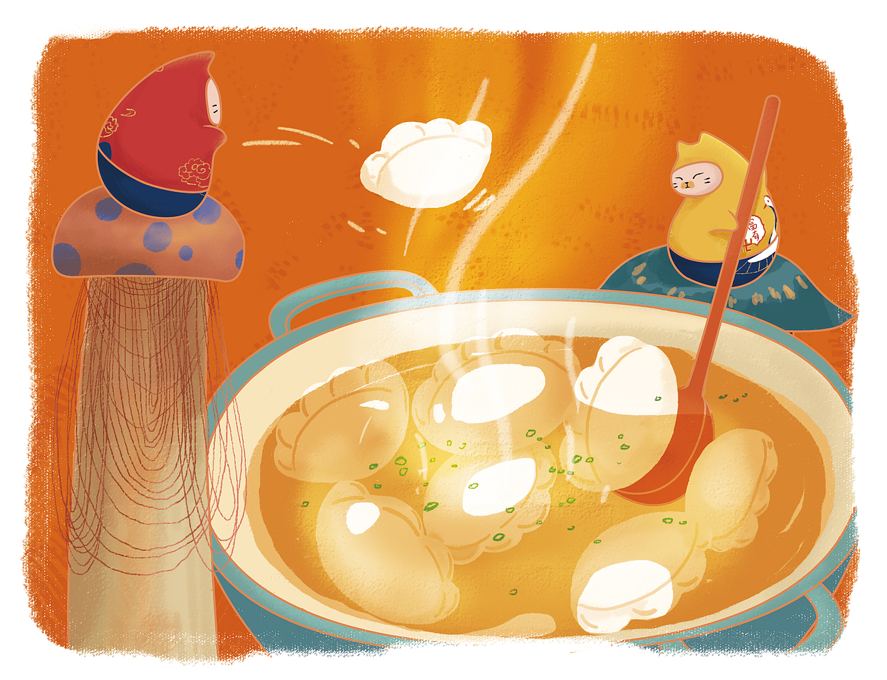 2022新春日历——天降福喵陪你走过漫长岁月