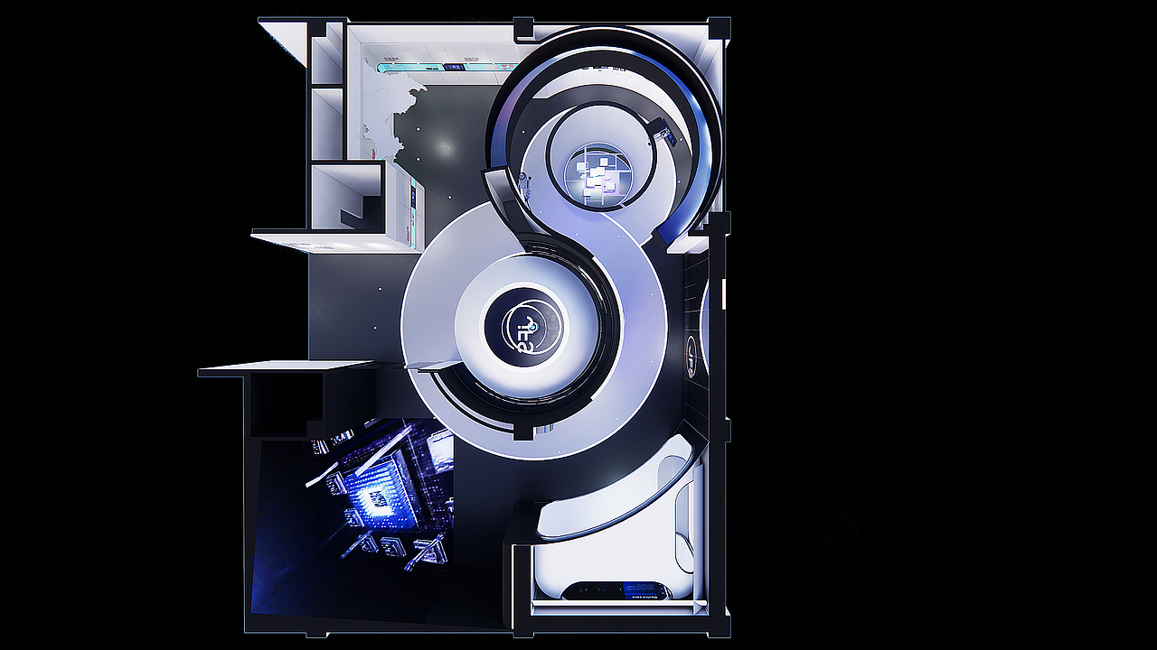 科技企业展厅设计