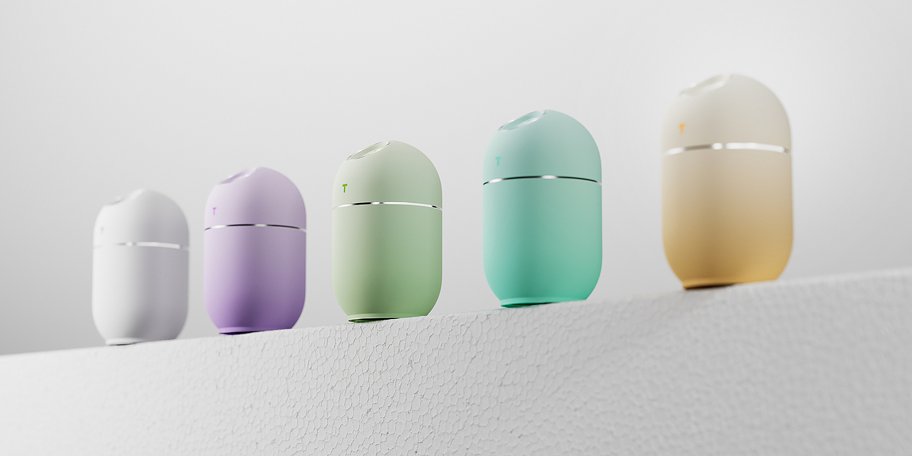 产品渲染《加湿器》