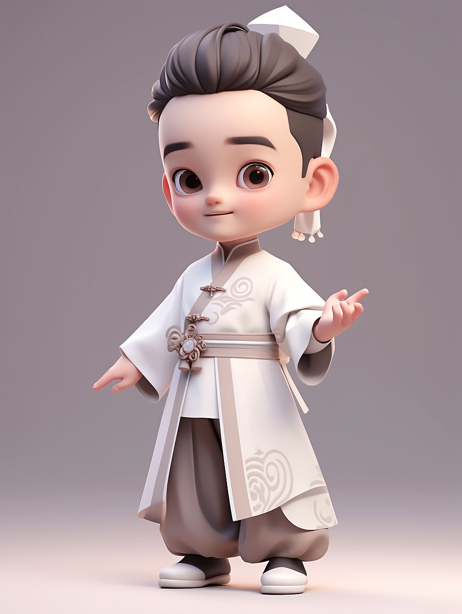 IP形象 | 汉朝人偶（图ZMzQyOTA2OTMy） - AI作品 - 站酷设计师小手一背原创素材 - 站酷ZCOOL