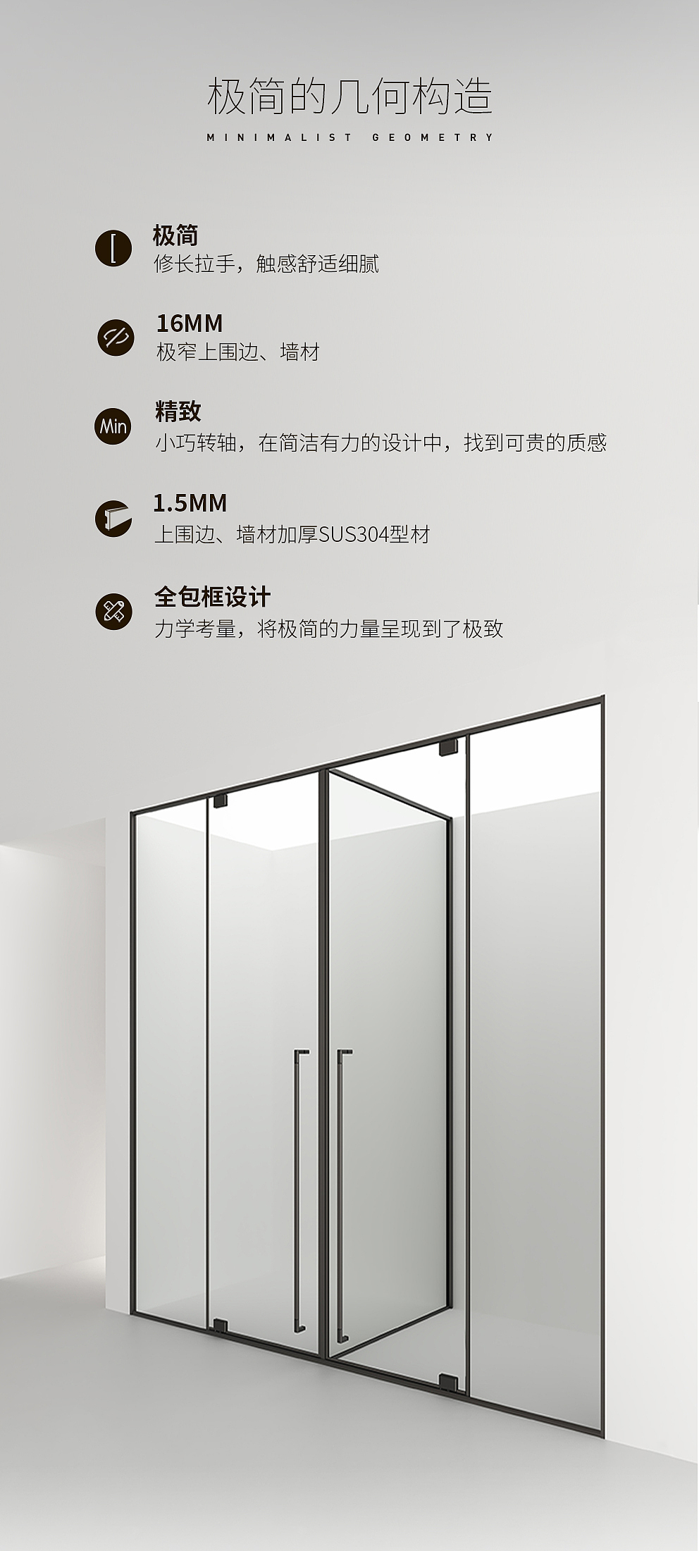 淋浴房产品推文 微信产品长图