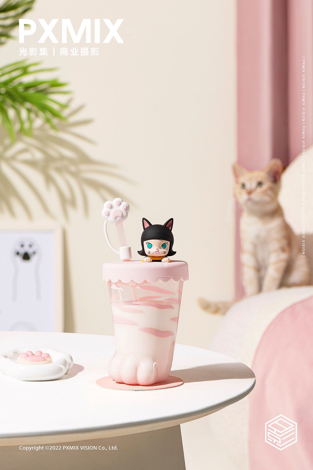 生活用品摄影丨泡泡玛特 瑜伽垫&玻璃杯 x 光影集PXMIX（图ZMzU3MTI5MjEy） - 产品摄影 - 站酷设计师光影集原创素材 - 站酷ZCOOL
