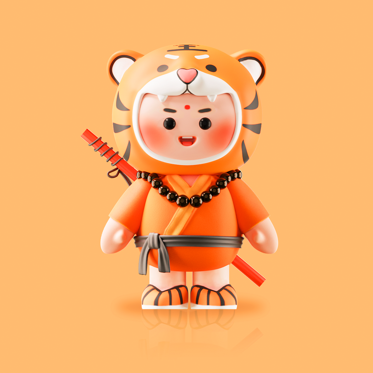 原创IP设计—虎小芙系列NFT（图ZMzIyMjgyNjA0） - 人物/生物 - 站酷设计师3D设计师沐沐原创素材 - 站酷ZCOOL