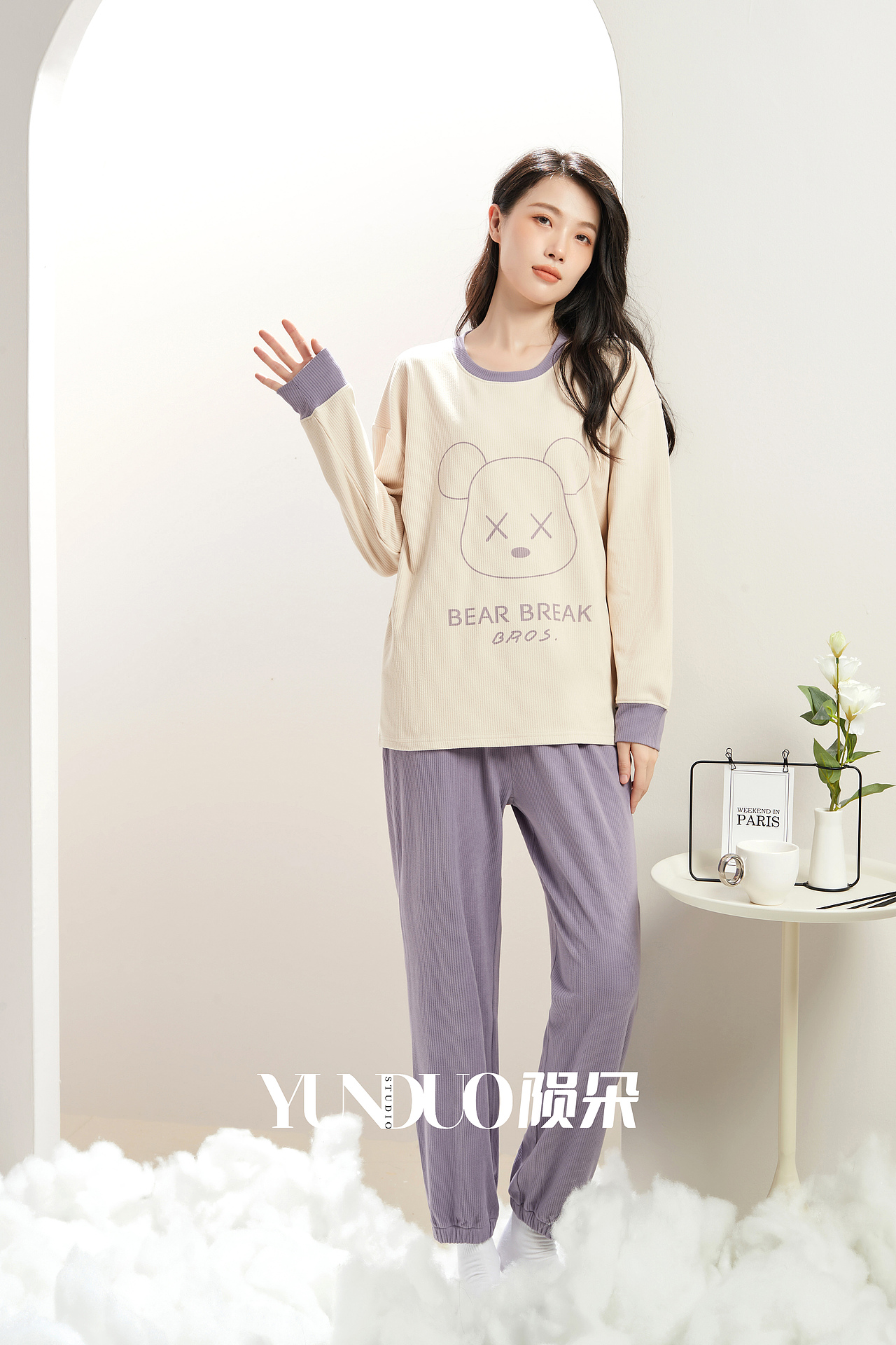 家居服 保暖家居服 保暖衣 极简家居服（图ZMzU1MDMwMTU2） - 产品摄影 - 站酷设计师陨朵商拍刘大奇原创素材 - 站酷ZCOOL
