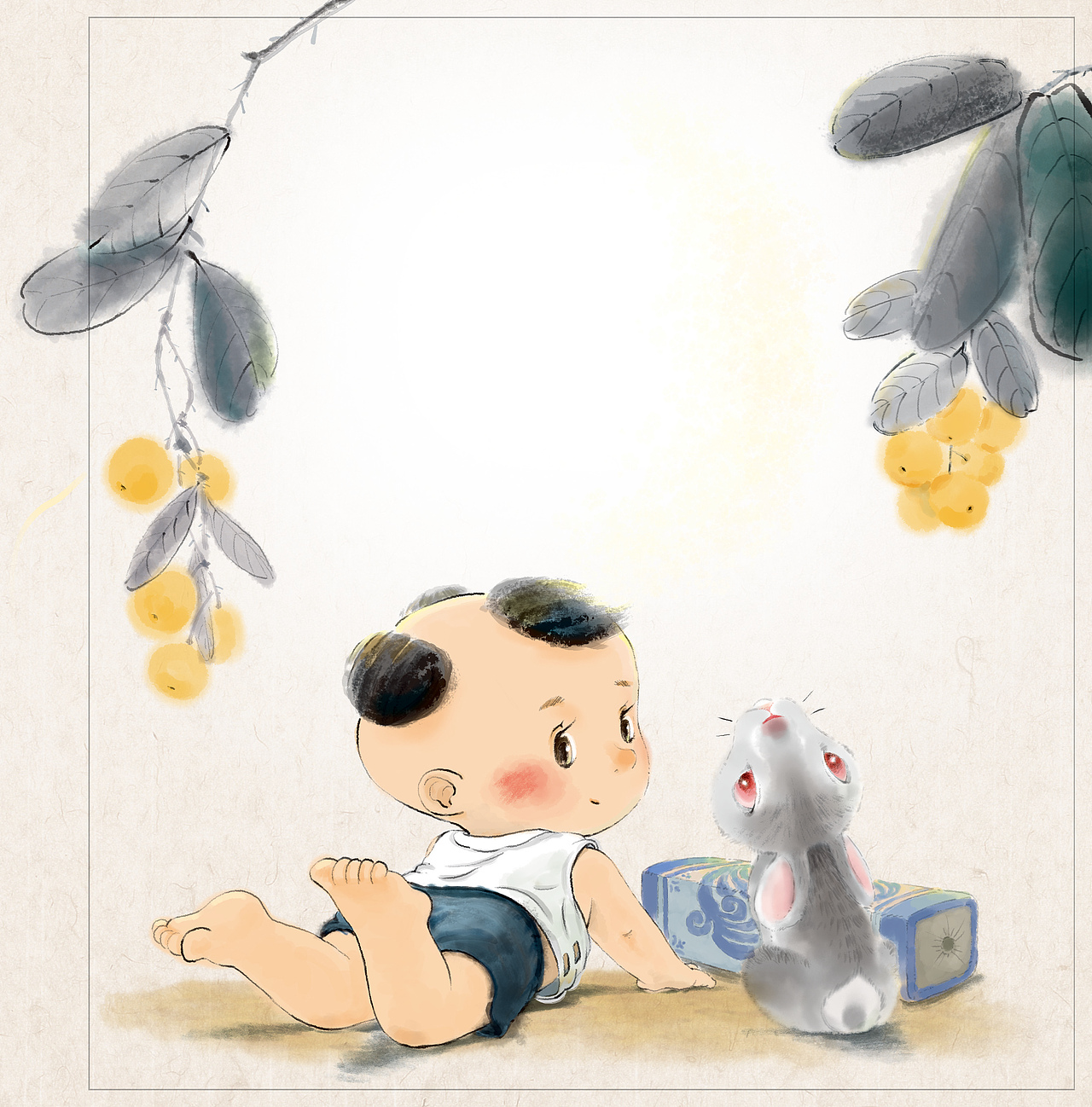 船儿摇啊摇（图ZMzA4NDgyMTM2） - 儿童插画 - 站酷设计师柳子4666274原创素材 - 站酷ZCOOL