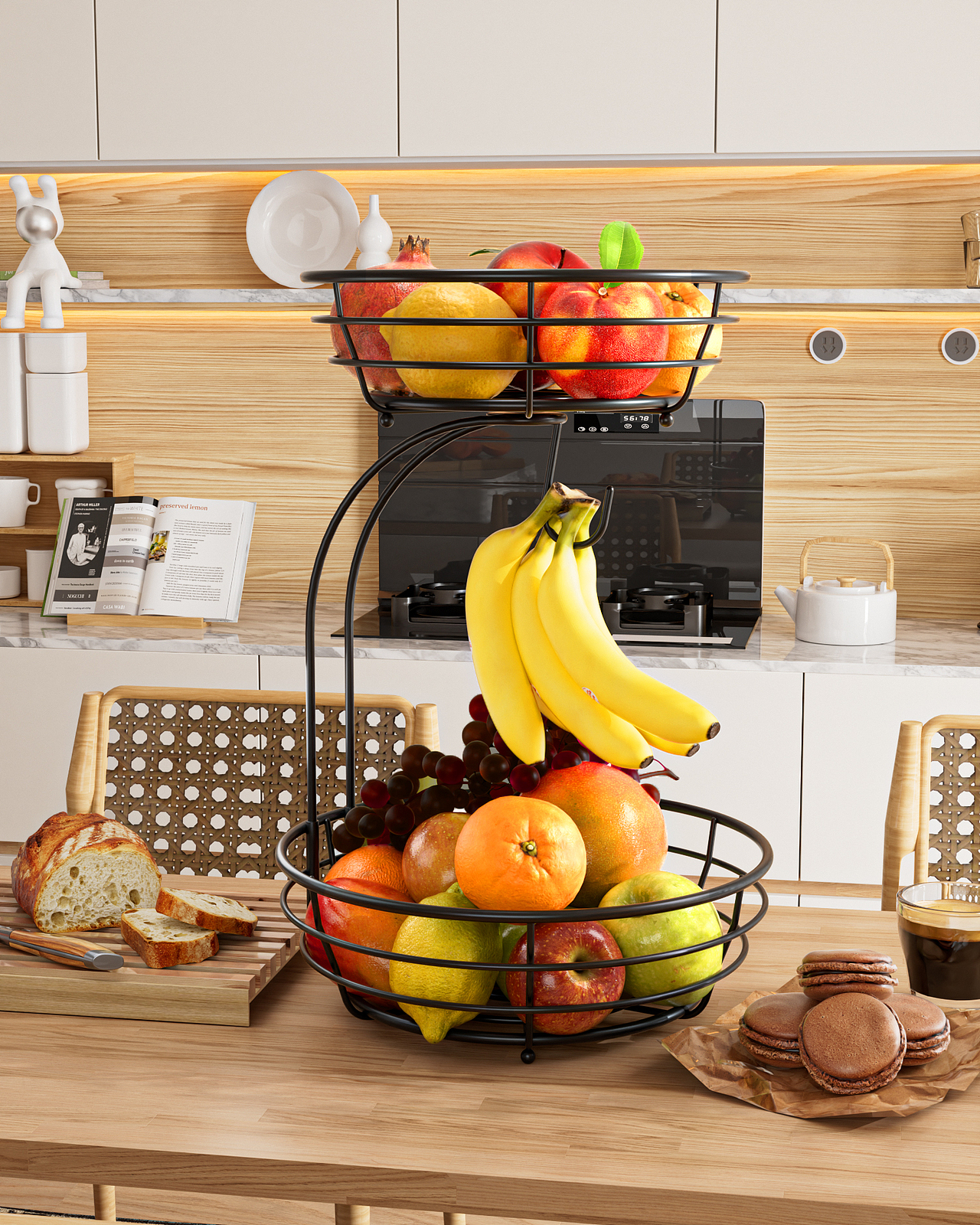 水果篮室内场景渲染