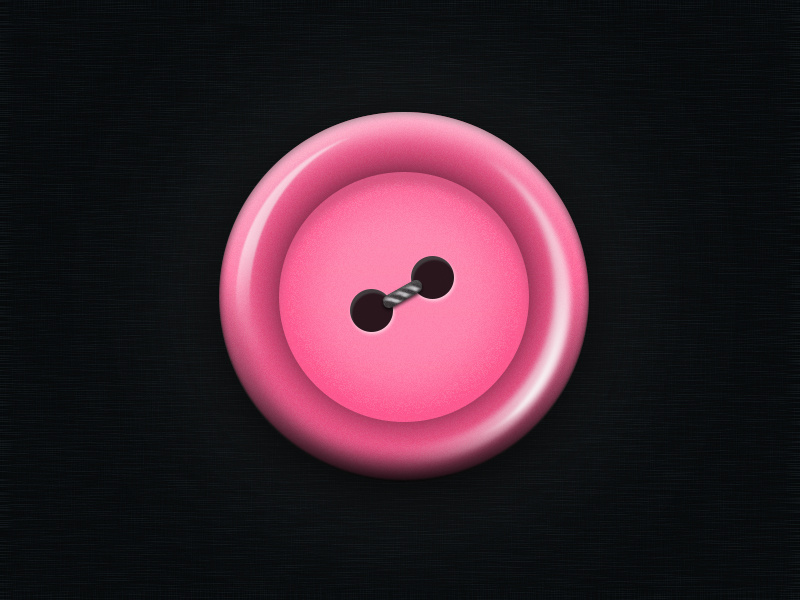 粉色纽扣