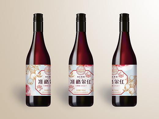 果酒包装设计（未被采用）2019.12.14-12.19