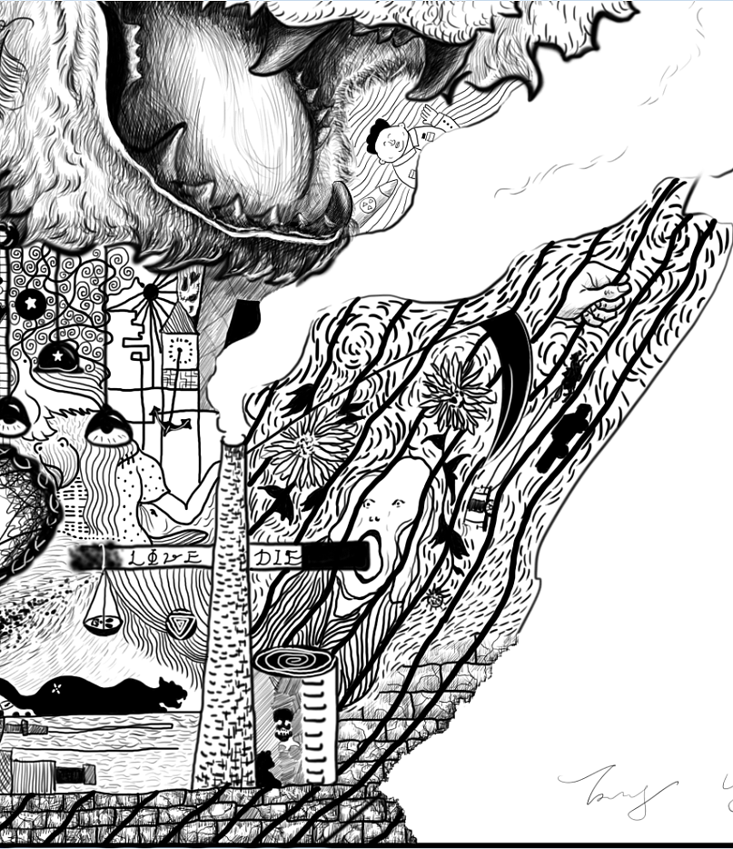 不知道在想些什么（图ZMTM4NDY4ODc2） - 创作习作 - 站酷设计师汤一白原创素材 - 站酷ZCOOL