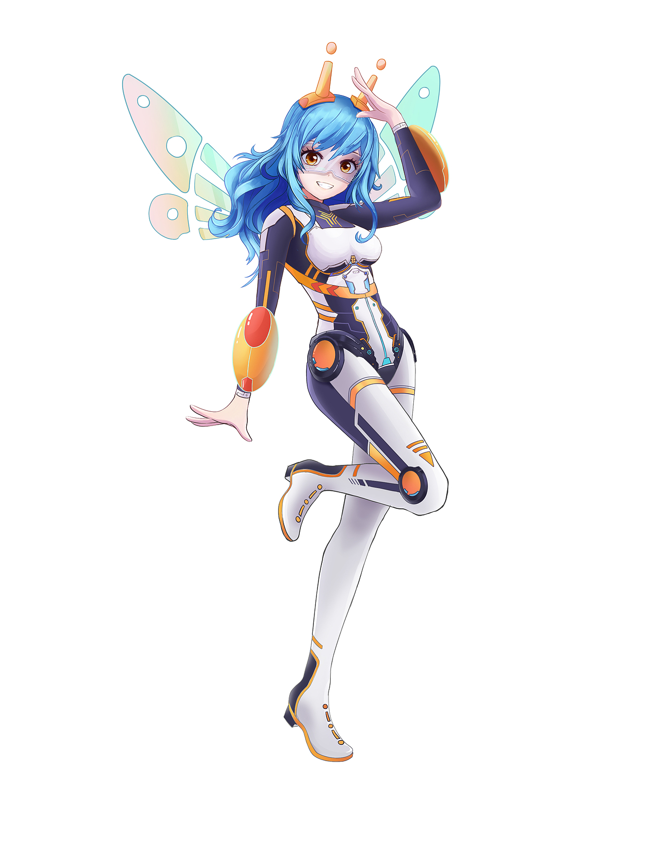 蝴蝶娘（图ZMjU1NjEwODQ4） - 商业插画 - 站酷设计师货不假原创素材 - 站酷ZCOOL