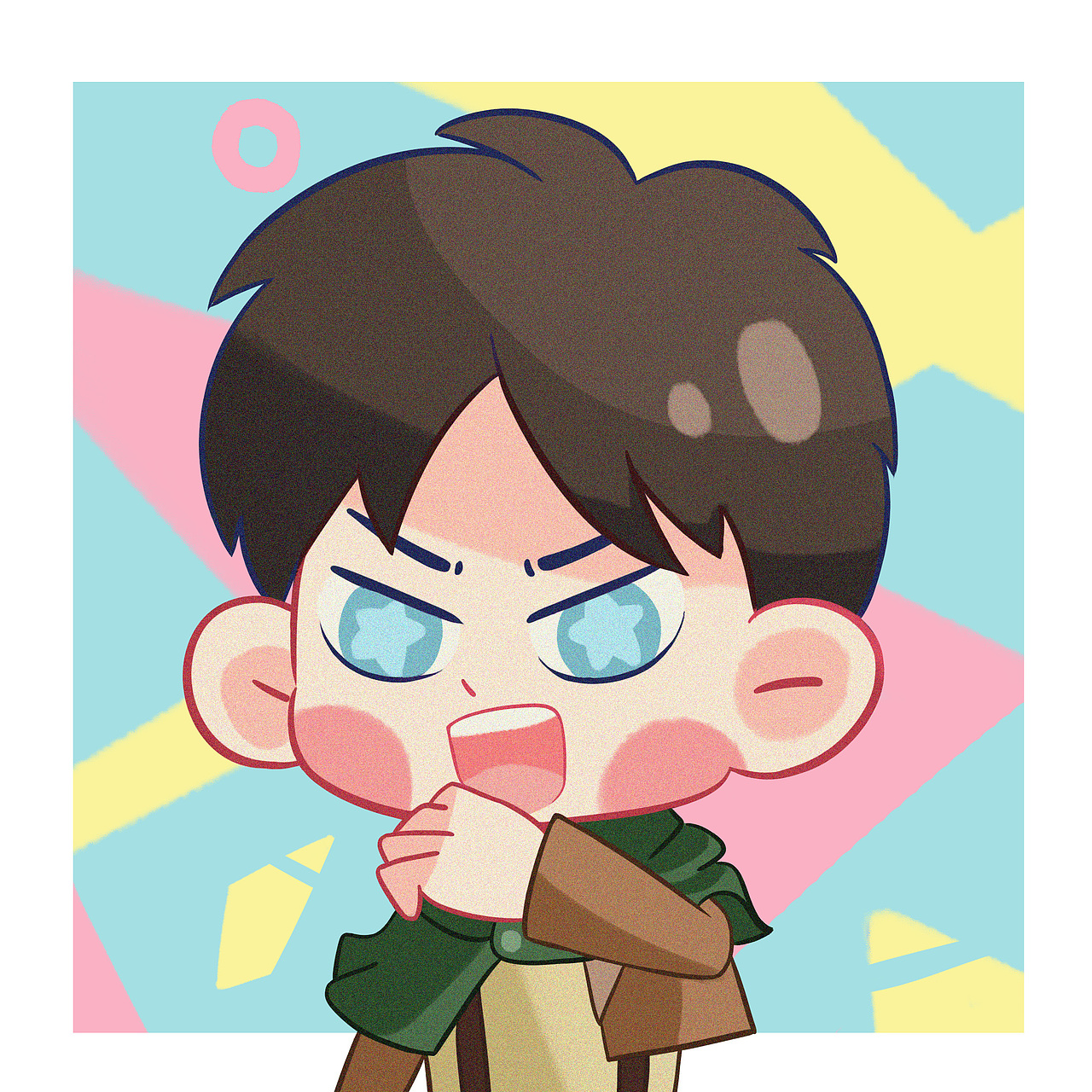 进击的巨人 同人头像（图ZMjE5ODQ1ODAw） - 创作习作 - 站酷设计师逍遥素人原创素材 - 站酷ZCOOL