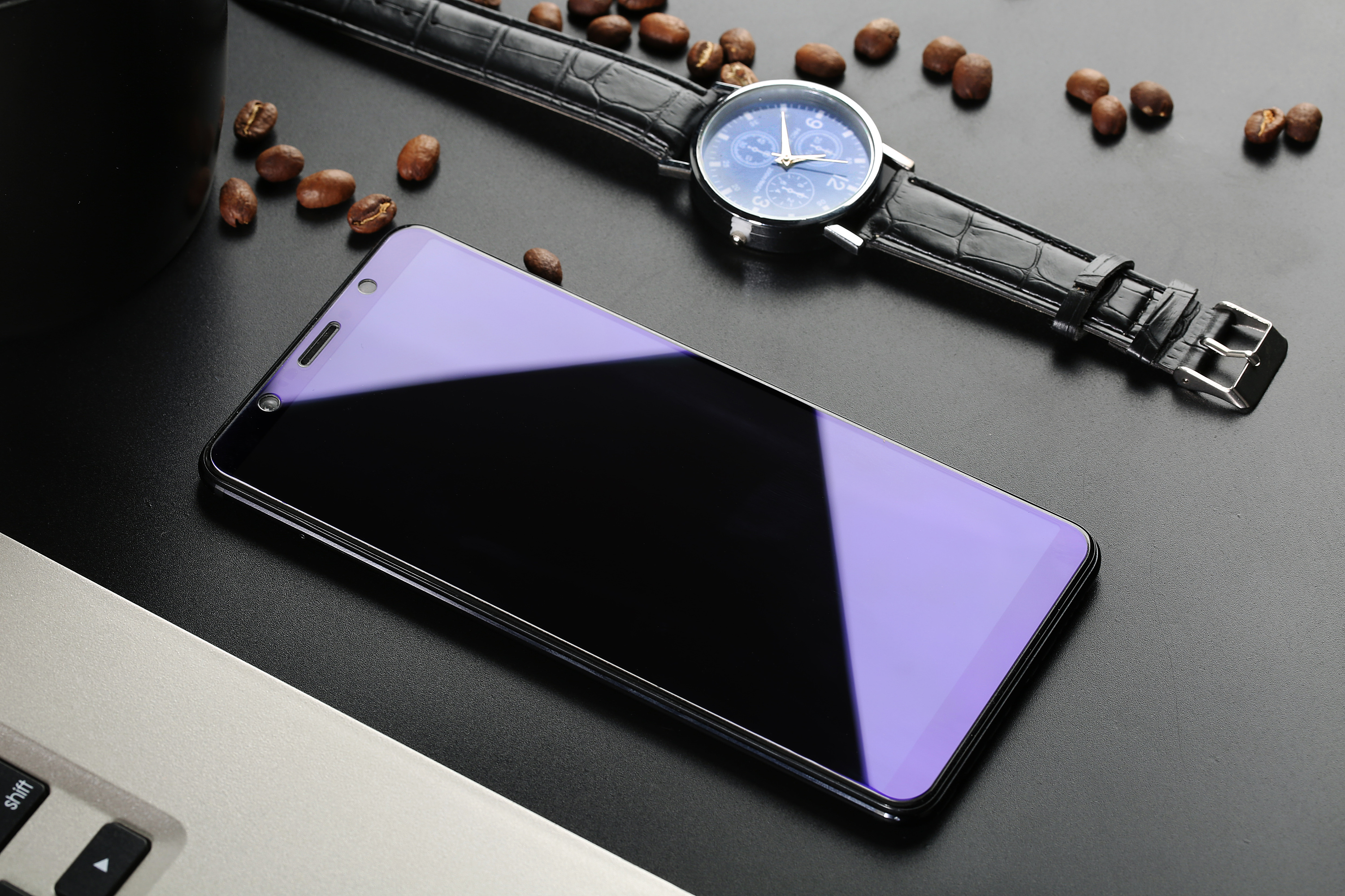 手机钢化膜拍摄产品照3c数码类产品摄影