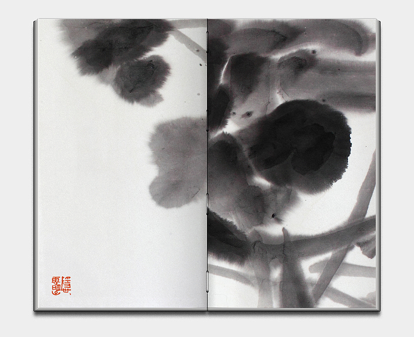 水墨构想之四---郝玉国《缘来无意》(图ZMjI1NjM3NzI=) - 绘画 - 站酷设计师午夜红茶原创素材 - 站酷ZCOOL