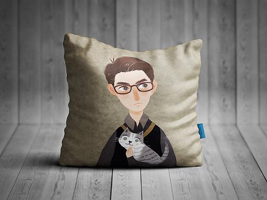 ps手绘板插画 临摹