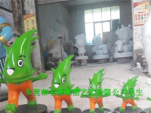 生态植物园主题农家乐迎宾笋卡通形象玻璃钢春笋雕塑