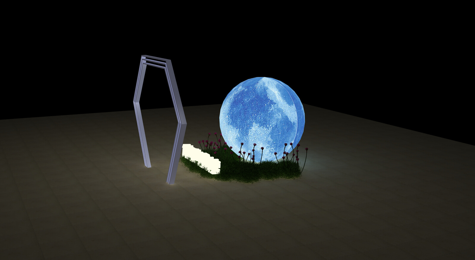 原创作品:月亮装饰