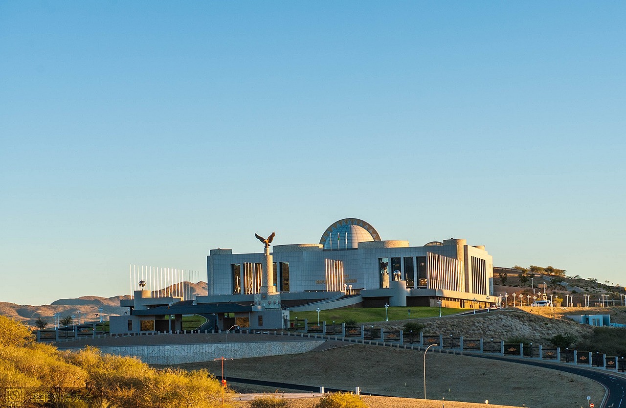 纳米比亚的总统府官邸.