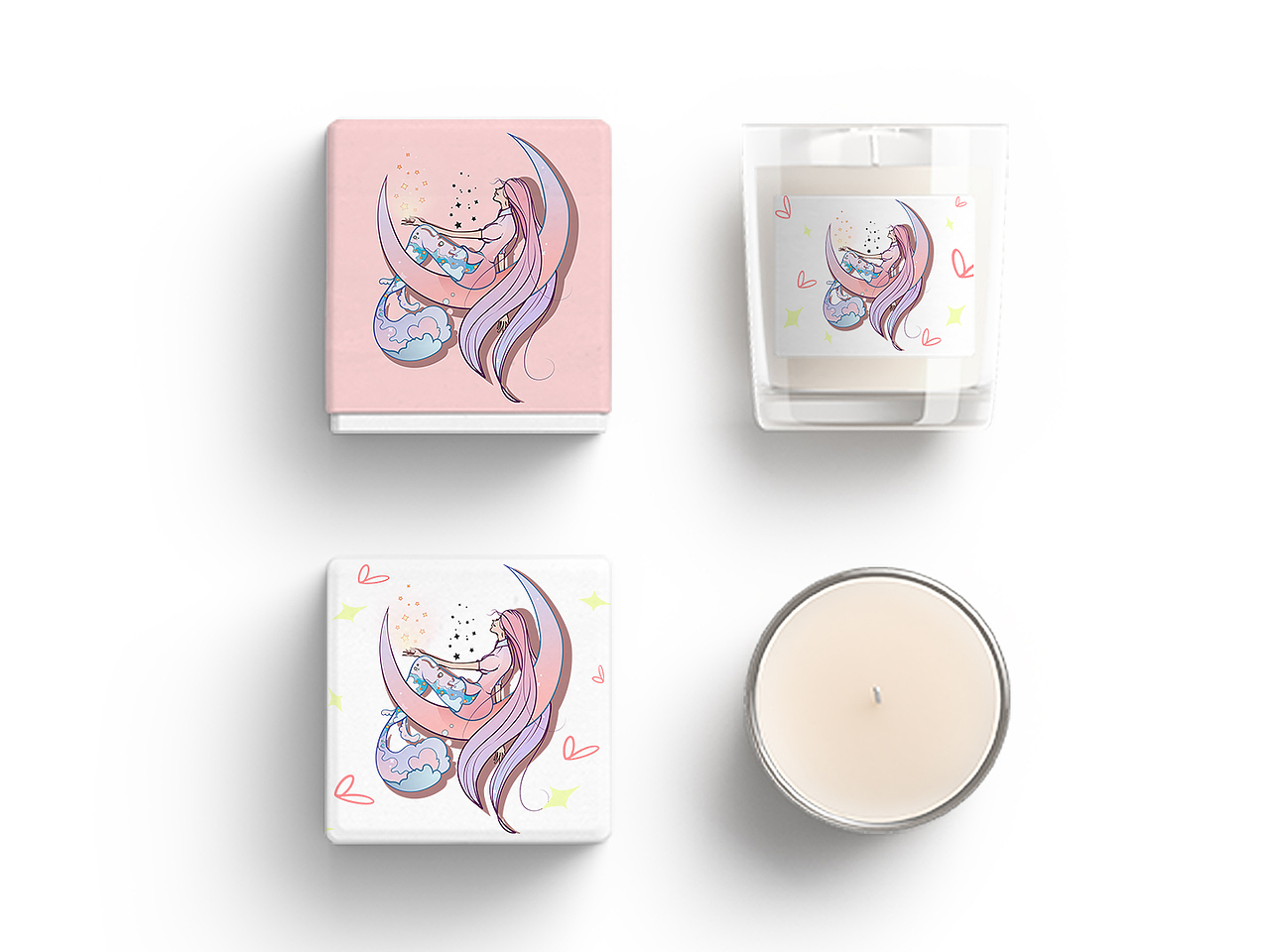 创意图案--梦幻少女（图ZMTg4NjUwMjcy） - 图案 - 站酷设计师霏__原创素材 - 站酷ZCOOL