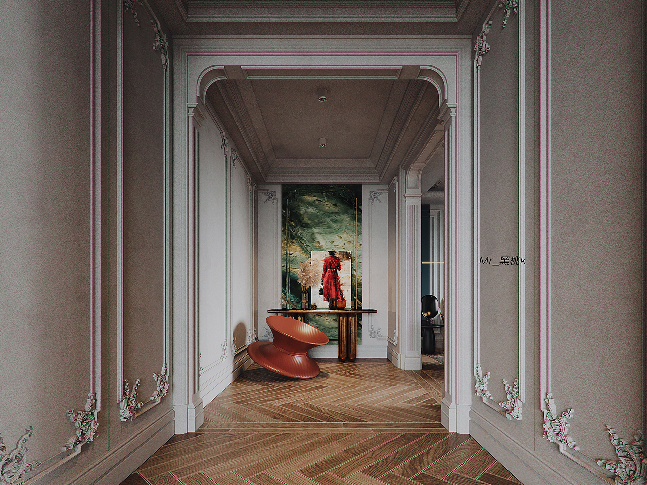 法式轻奢创作 | Mr_黑桃K.VISION（图ZMjE1Njk3MTI4） - 家装设计 - 站酷设计师Mr_黑桃k原创素材 - 站酷ZCOOL