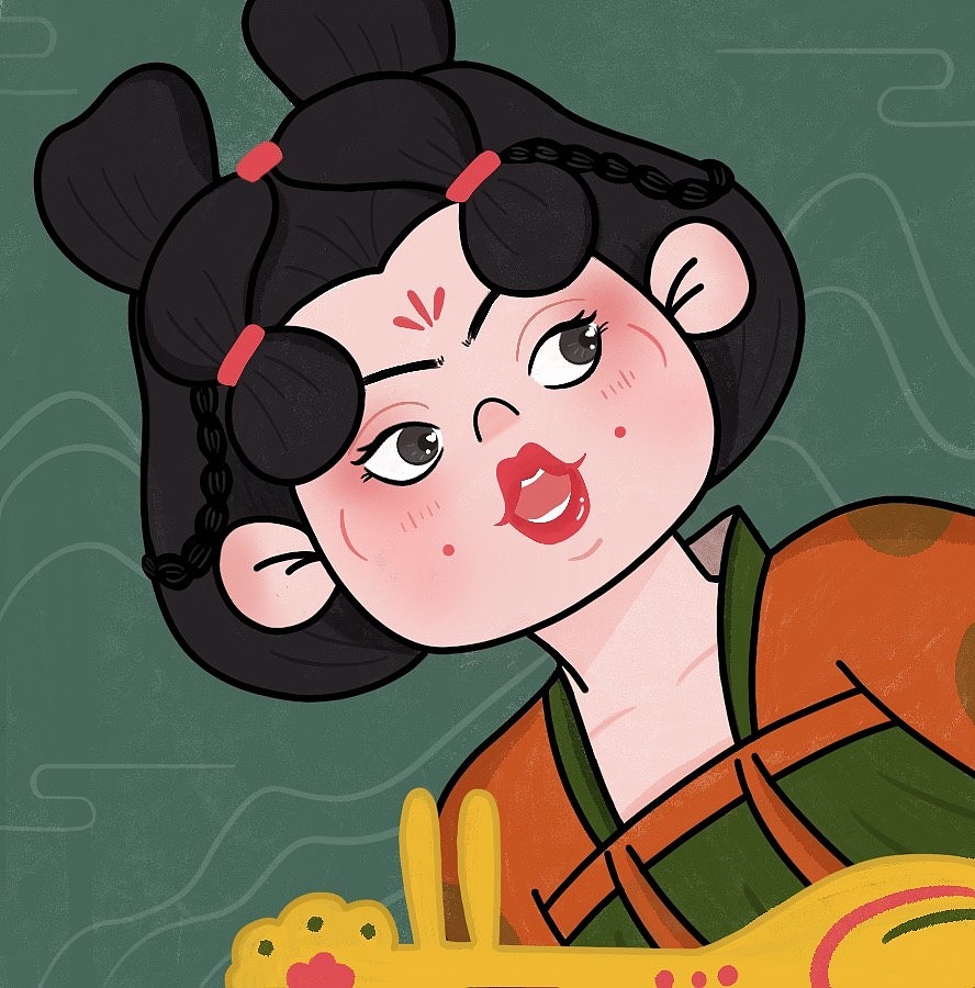 「唐宫夜宴」q版头像