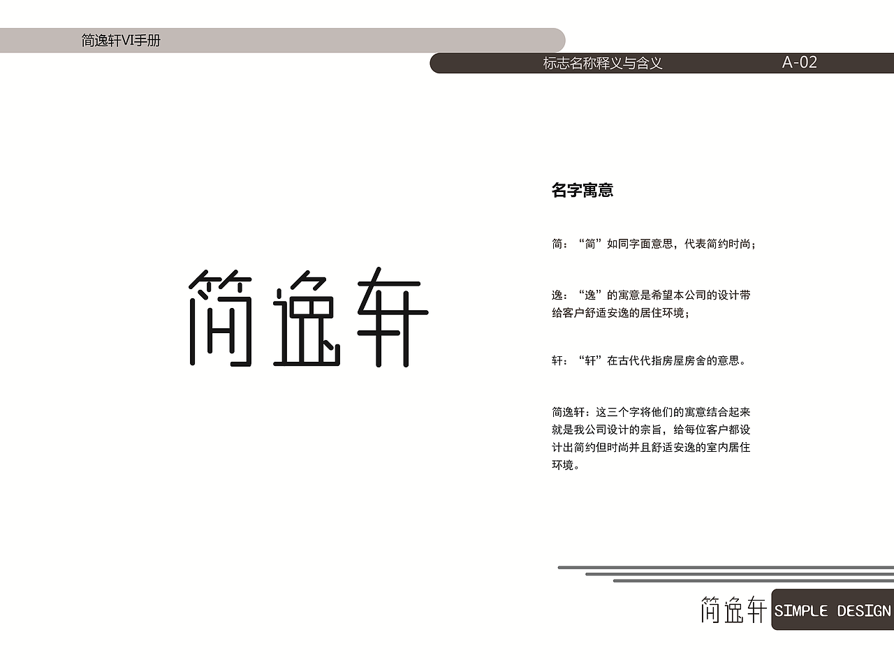 家装VI企业视觉识别系统