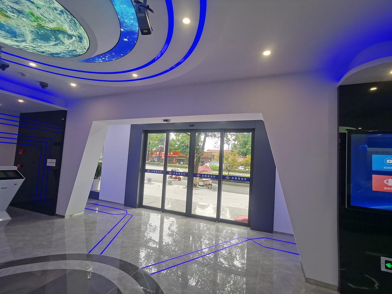 智慧展厅 科技展厅 智能办税服务展厅（图ZMjIyNDgyOTcy） - 其他三维 - 站酷设计师feifei912原创素材 - 站酷ZCOOL