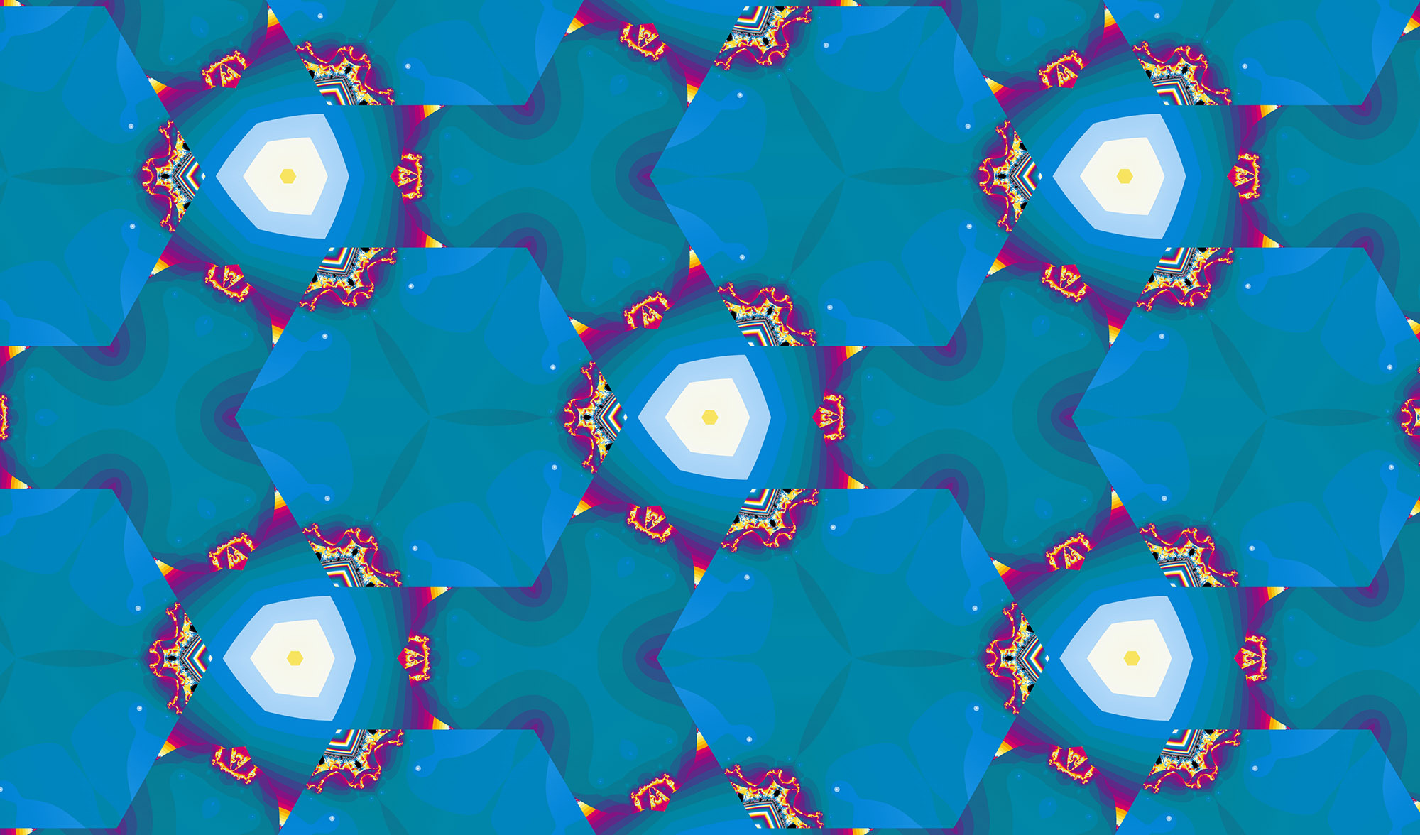 分形(fractal)第四十八辑:四方连续图案
