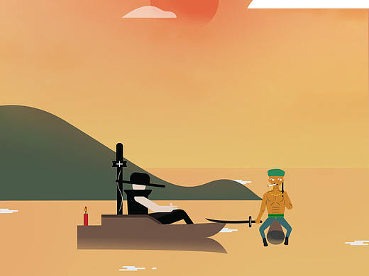 问君能有几多愁 恰似一江春水向东流（个人主页-ZMjYzNTMxMDg=） - 艺术插画 - 站酷设计师在下小乔原创素材 - 站酷ZCOOL