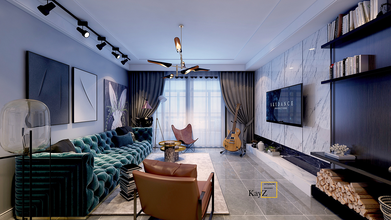 KayZ-蓝田首府黑哥（图ZMTYxNjI2ODQ0） - 家装设计 - 站酷设计师太原岸木空间设计原创素材 - 站酷ZCOOL