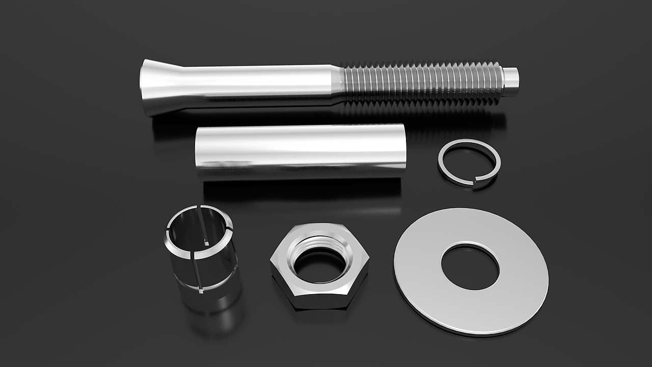 不锈钢螺丝螺母